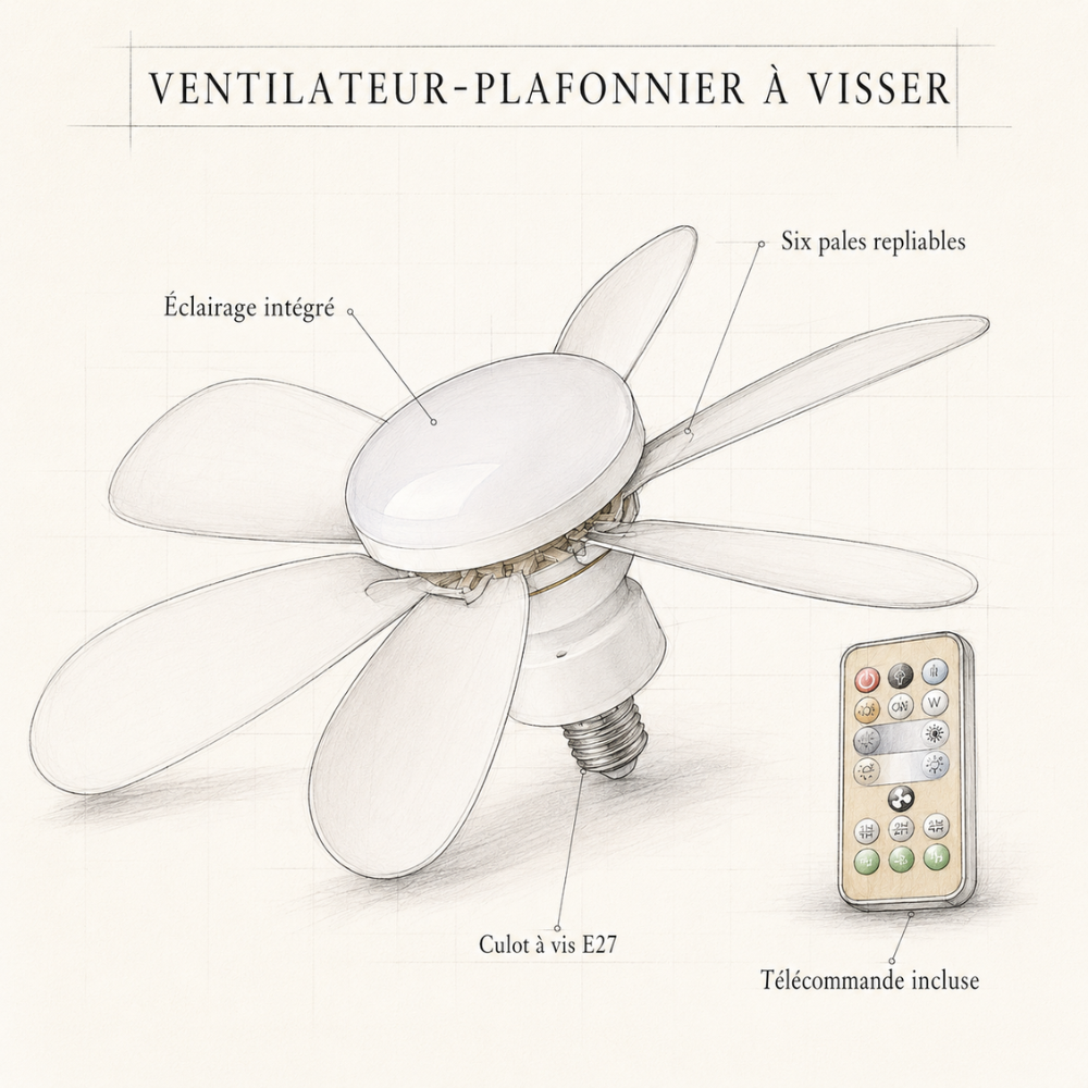 Ampoule LED E27 40 W dimmable avec télécommande – vue 5